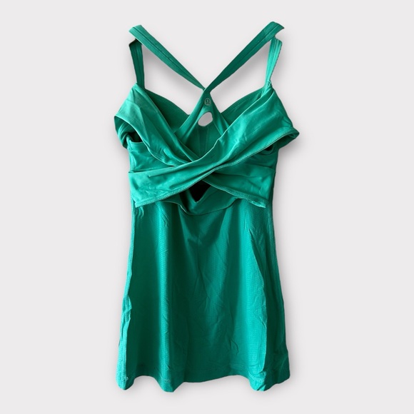 Lululemon • Bali Breeze Teal Wrap It Up Tank Top - Picture 7 of 9
